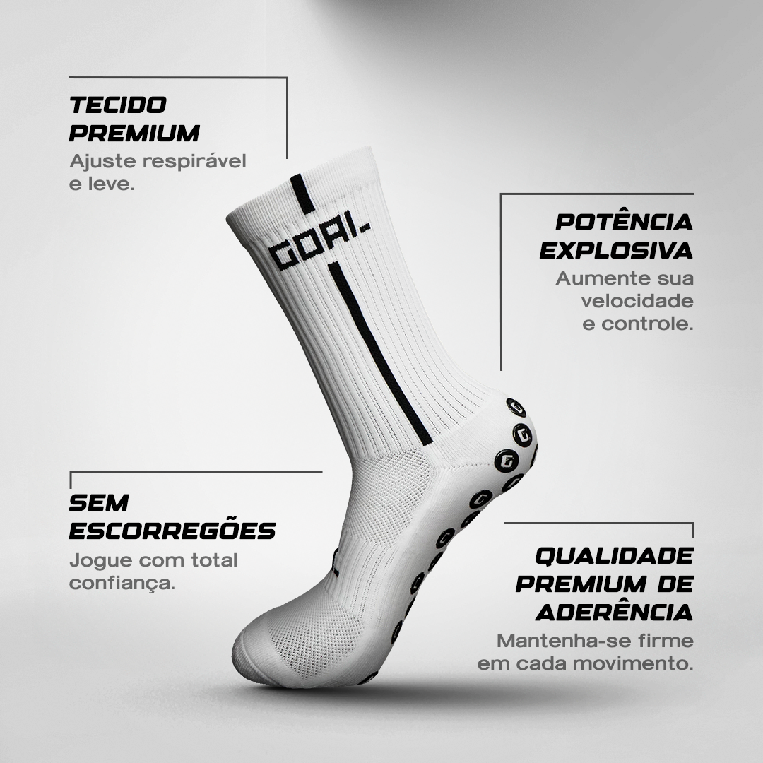 MEIA ANTIDERRAPANTE PREMIUM