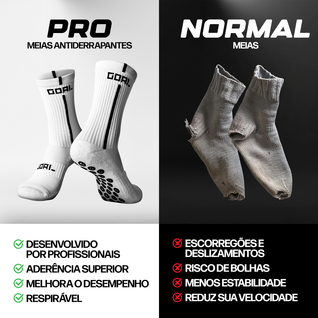 MEIA ANTIDERRAPANTE PREMIUM